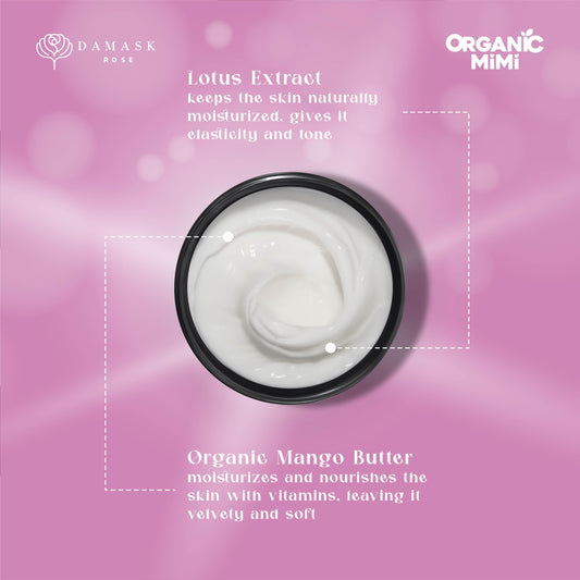 Organic Mimi, Body Conditioner Leave In Mango & Lotus, 200 ml by Damask Rose