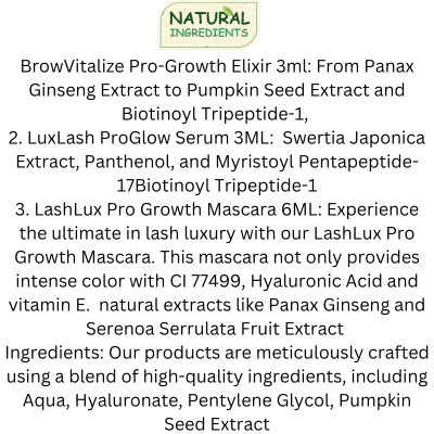 Brow & Lash Lux Growth Kit by BimeBeauty