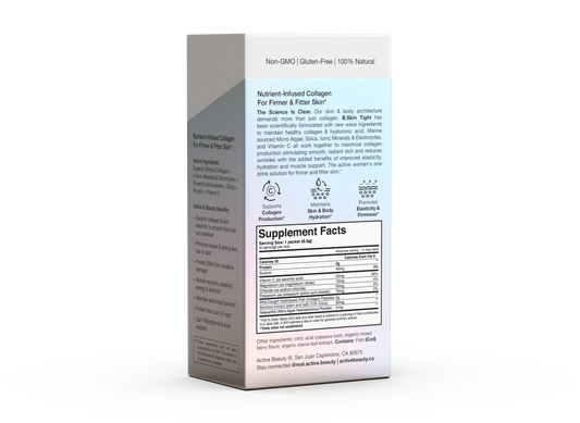 Supplement box with 'Supplement Facts' label on a white background