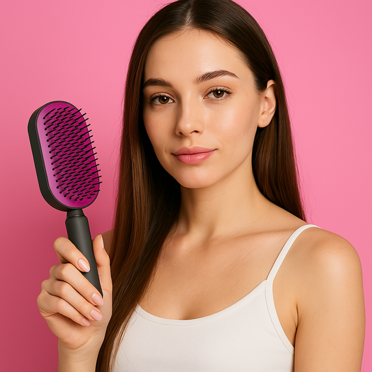 Self-Cleaning Hair Brush by BimeBeauty