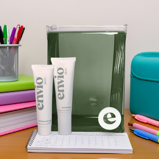 Envio Self Care Set: Gel Hydrator + Clay Mask + Travel Bag by envioskin.com