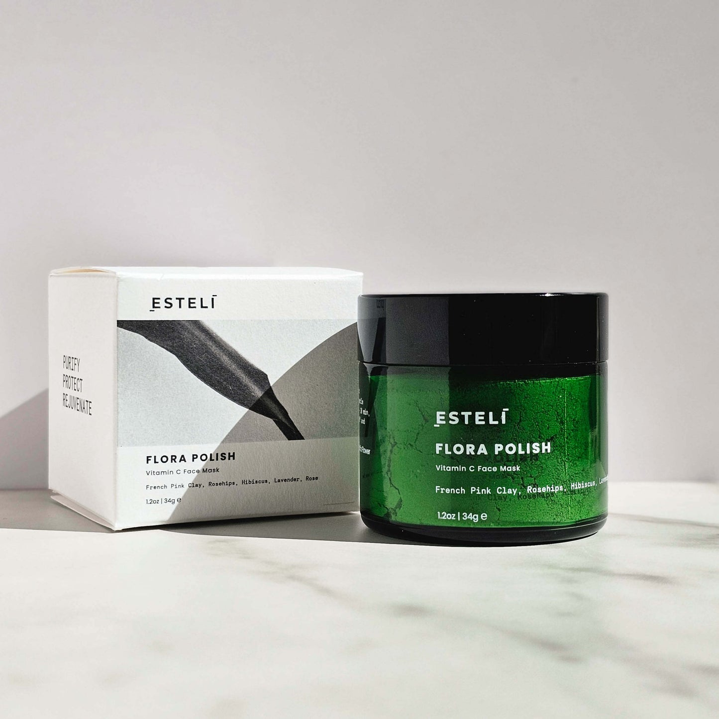 Esteli Flora Polish Vitamin C Face Mask