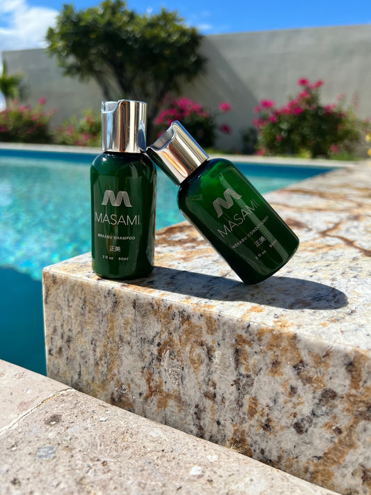 Mekabu Hydrating Travel Shampoo & Conditioner by MASAMI