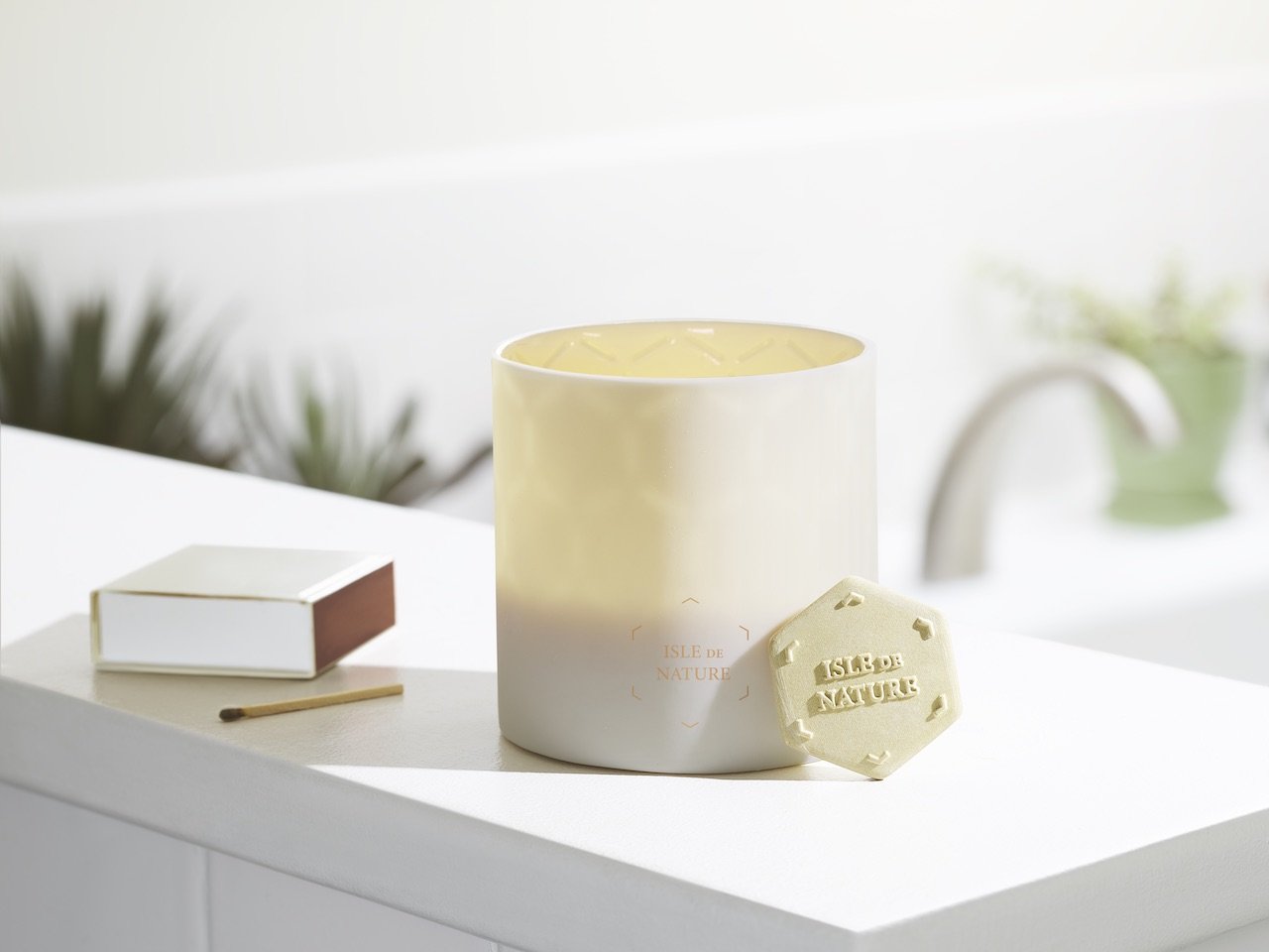 Pagua Bay Fragrance Luxury Beeswax Candle by Isle de Nature