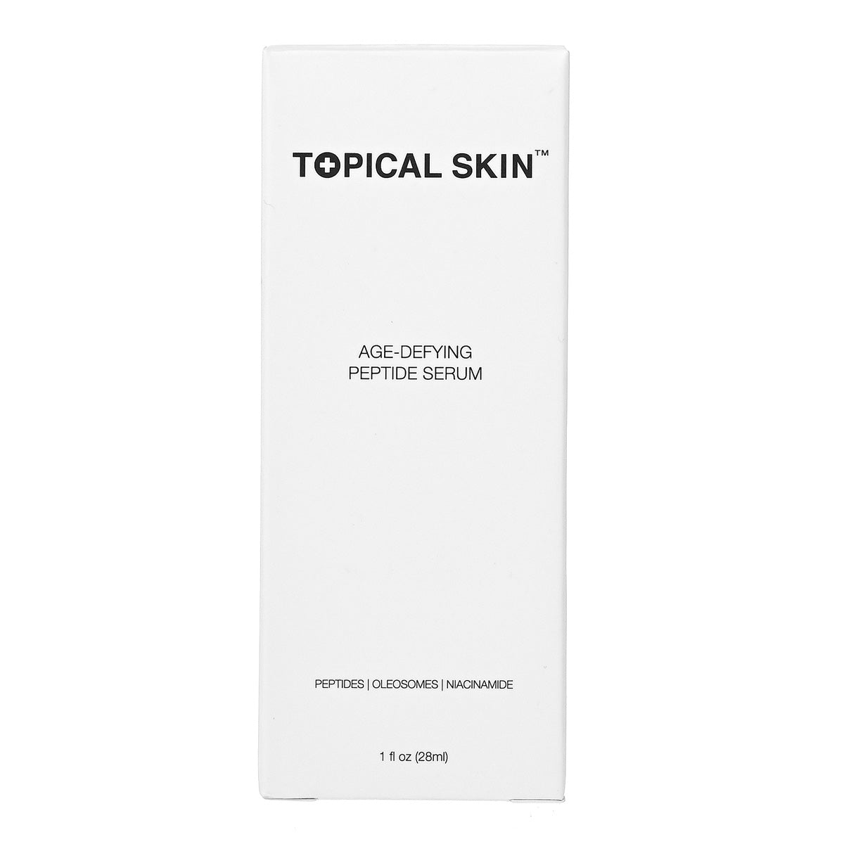 Topical Skin Age-Defying Peptide Serum with Oleosomes and anti-glycation Carnosine