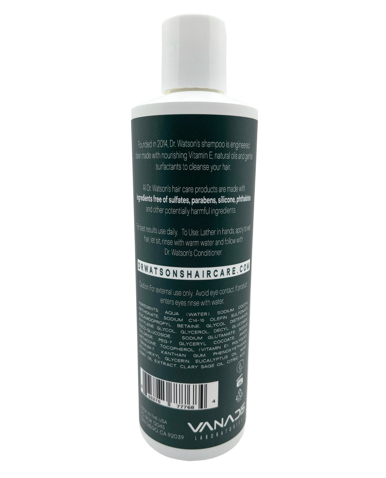 Dr. Watsons hair care sulfate free shampoo ph balanced