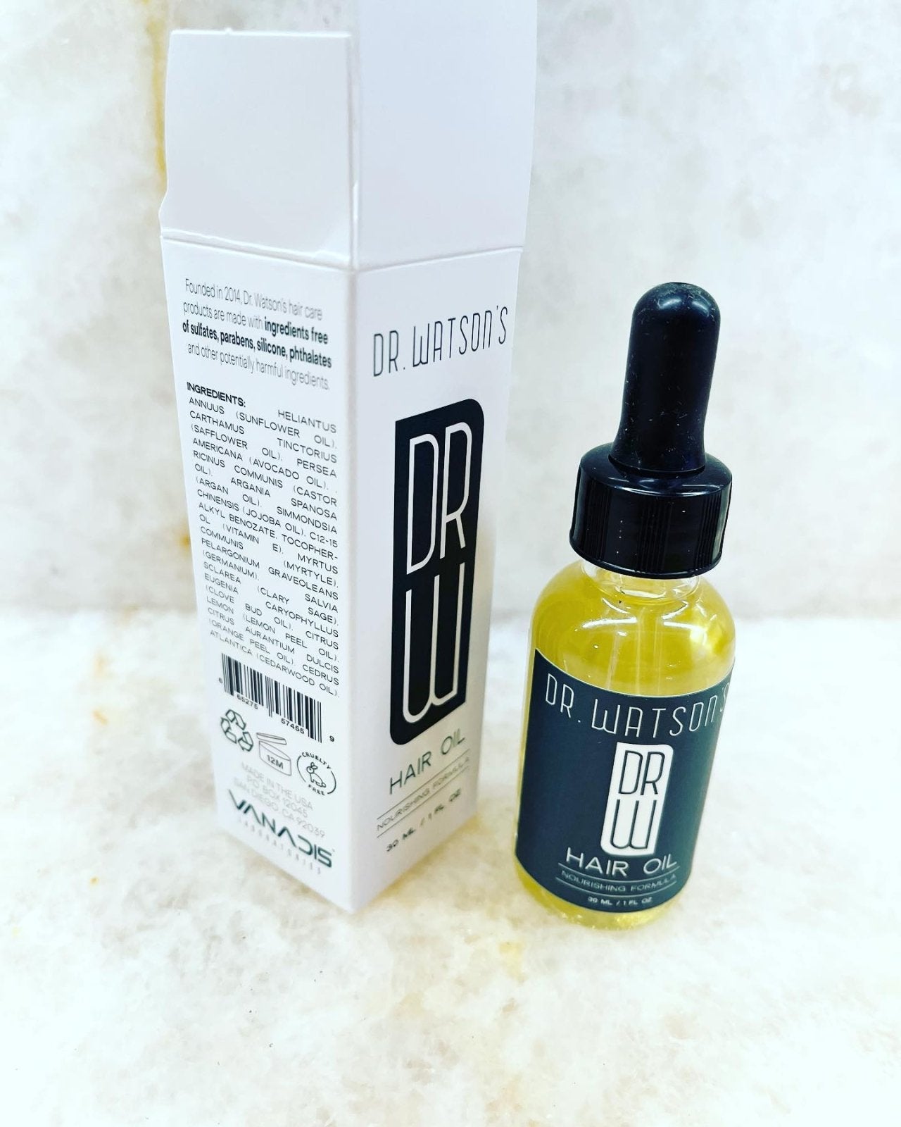 Dr. Watsons hair care nourishing hair oil