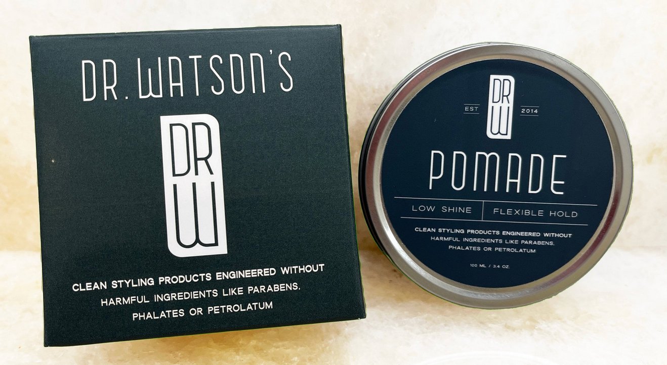 Dr. Watsons hair care pomade for hair styling