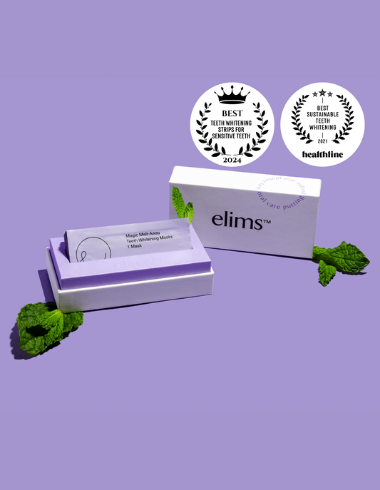 Magic Melt-Away Teeth Whitening by ELIMS. Clinically proven to lighten teeth upto 7 shades in 14 days. Totally enamel safe! Made for sensitive teeth.
