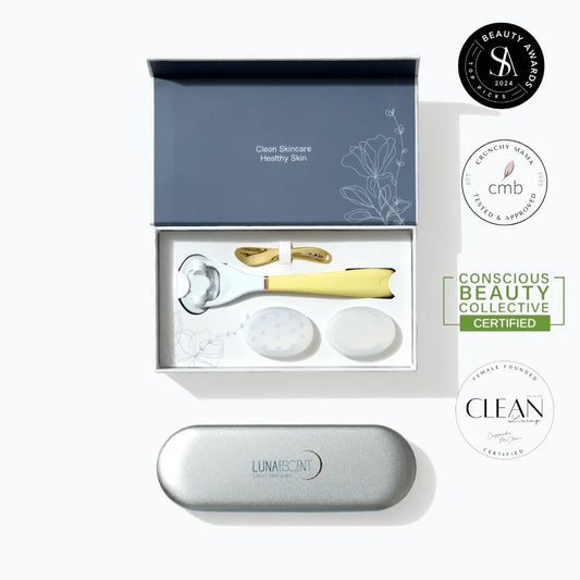 Deluxe Gift Set + Carry Case With Mirror by LUNAESCENT