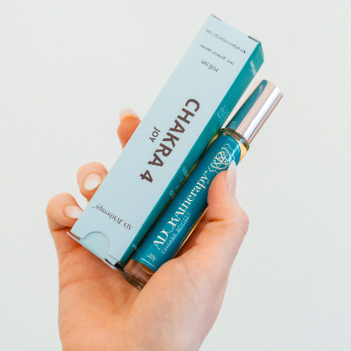 Chakra 4 Joy Roll on Perfume Oil by Auratherapy