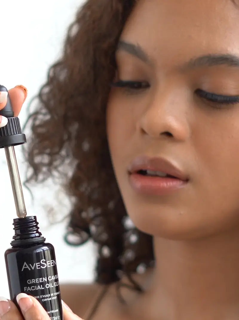 Green Caviar Facial Oil Elixir by AveSeena