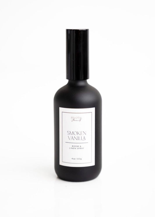 Luxury Room & Linen Spray 4 Oz (Smoken Vanilla) by Pivotal Moments