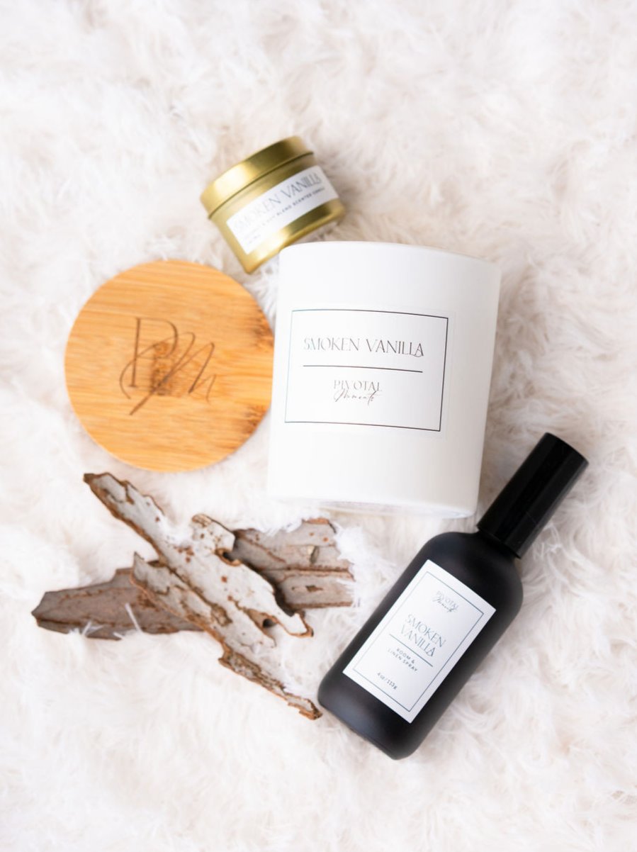 Vanilla Scented Candles by Pivotal Moments