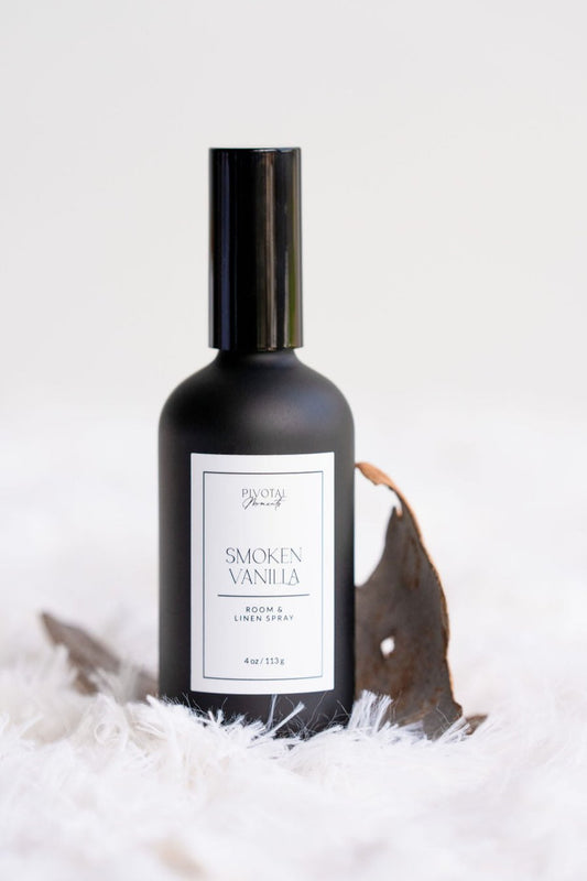 Luxury Room & Linen Spray 4 Oz (Smoken Vanilla) by Pivotal Moments