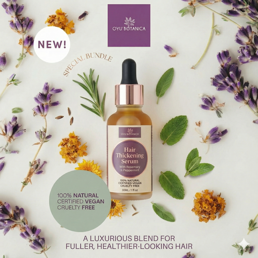 Natural Hair Thickening Oil by Oyu Botanica