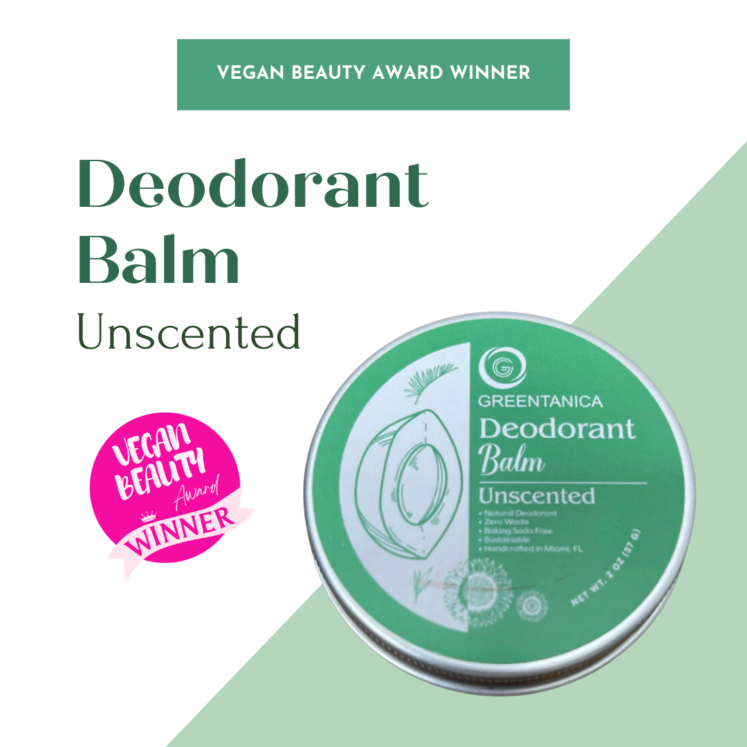 Greentanica Unscented Vegan Deodorant Balm