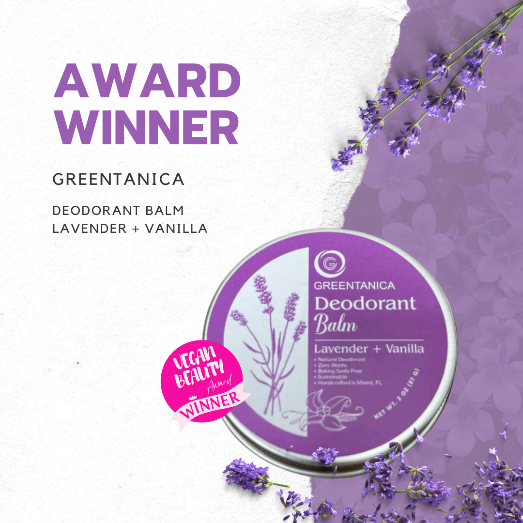 Greentanica Lavender + Vanilla Vegan Deodorant Balm