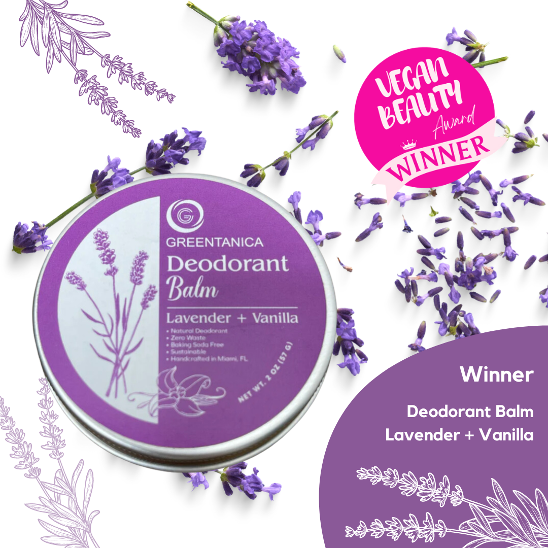 Greentanica Lavender + Vanilla Vegan Deodorant Balm