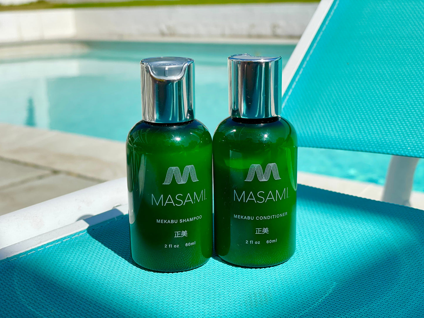 Mekabu Hydrating Travel Shampoo & Conditioner by MASAMI