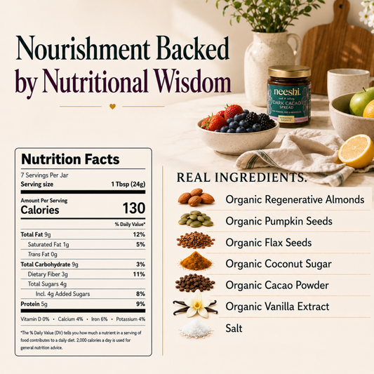 Dark Cacao Spread for Perimenopause & Period Support by Neeshi