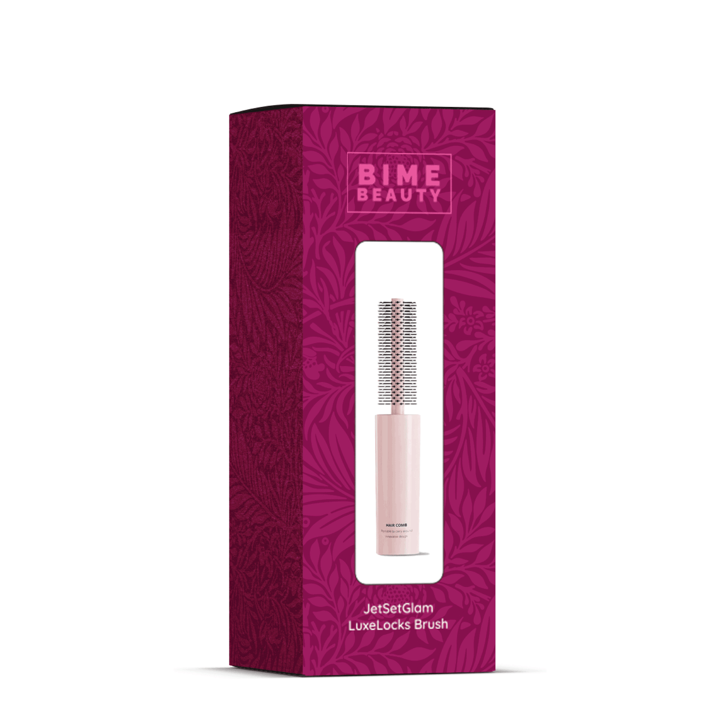 JetSetGlam LuxeLocks Travel Brush by BimeBeauty