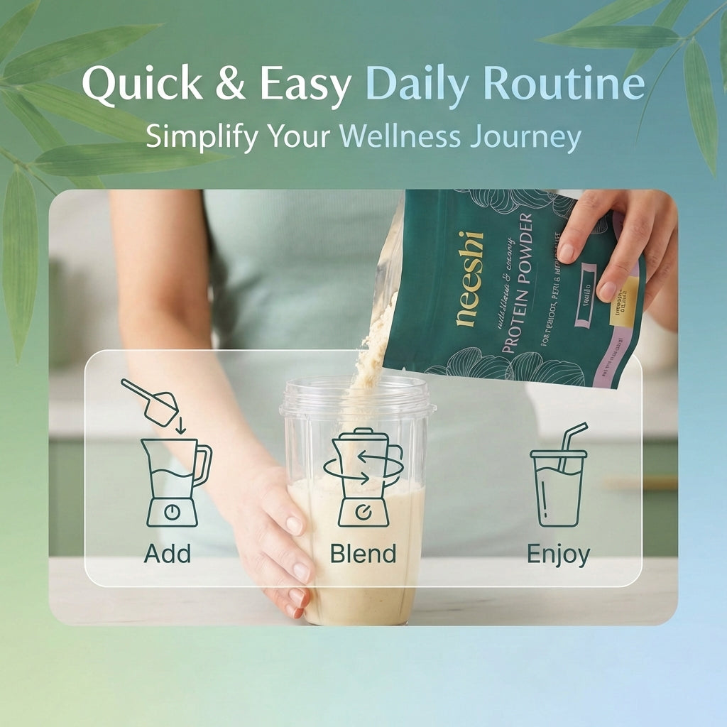 Nourishing Protein & Fiber for Perimenopause & Period Support by Neeshi