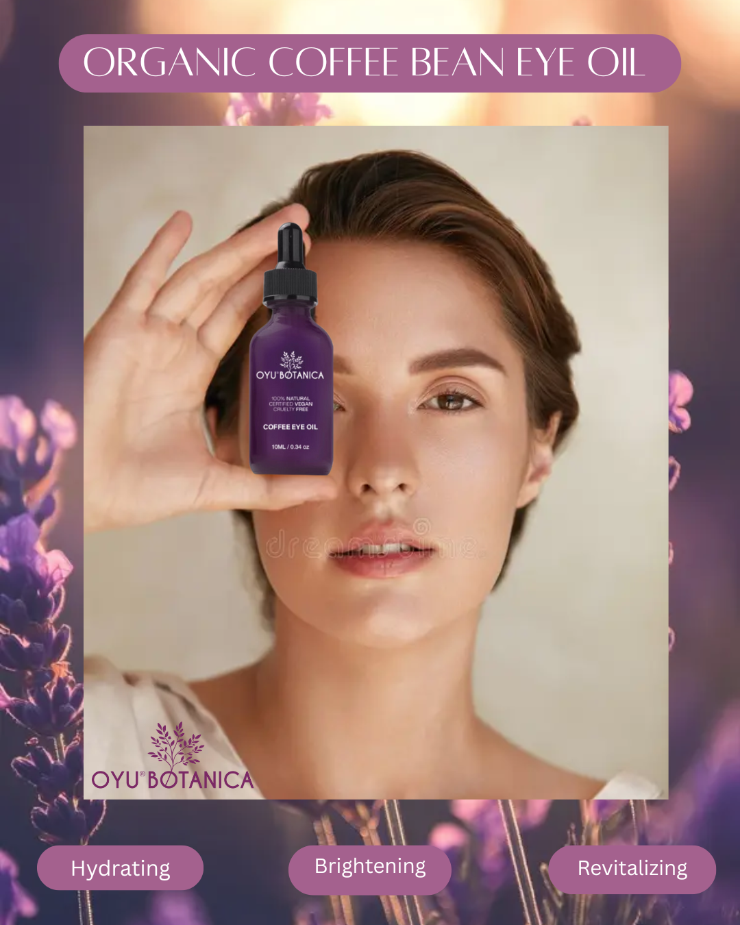 Eye Care Set for Sensitive Eyes & Dark Circles by Oyu Botanica