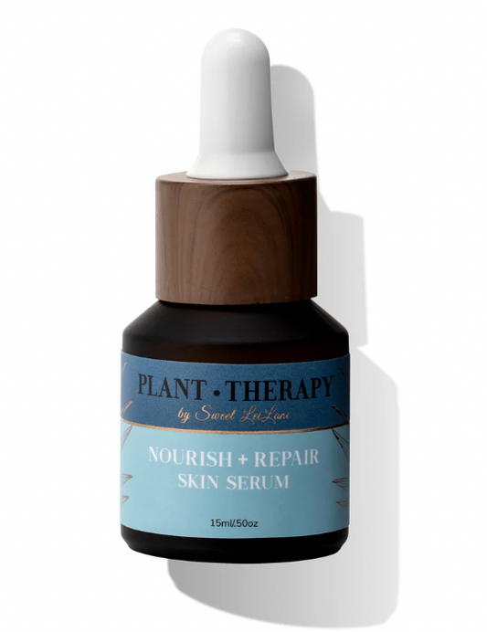 Plant Therapy skin serum bottle on a white background