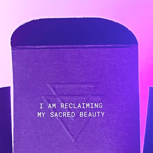 close up of Ultra Violet box flap