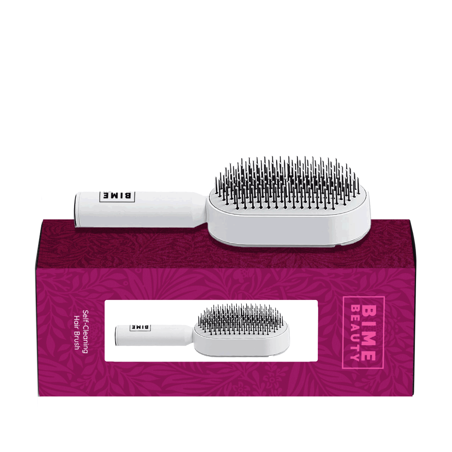 Self-Cleaning Hair Brush by BimeBeauty