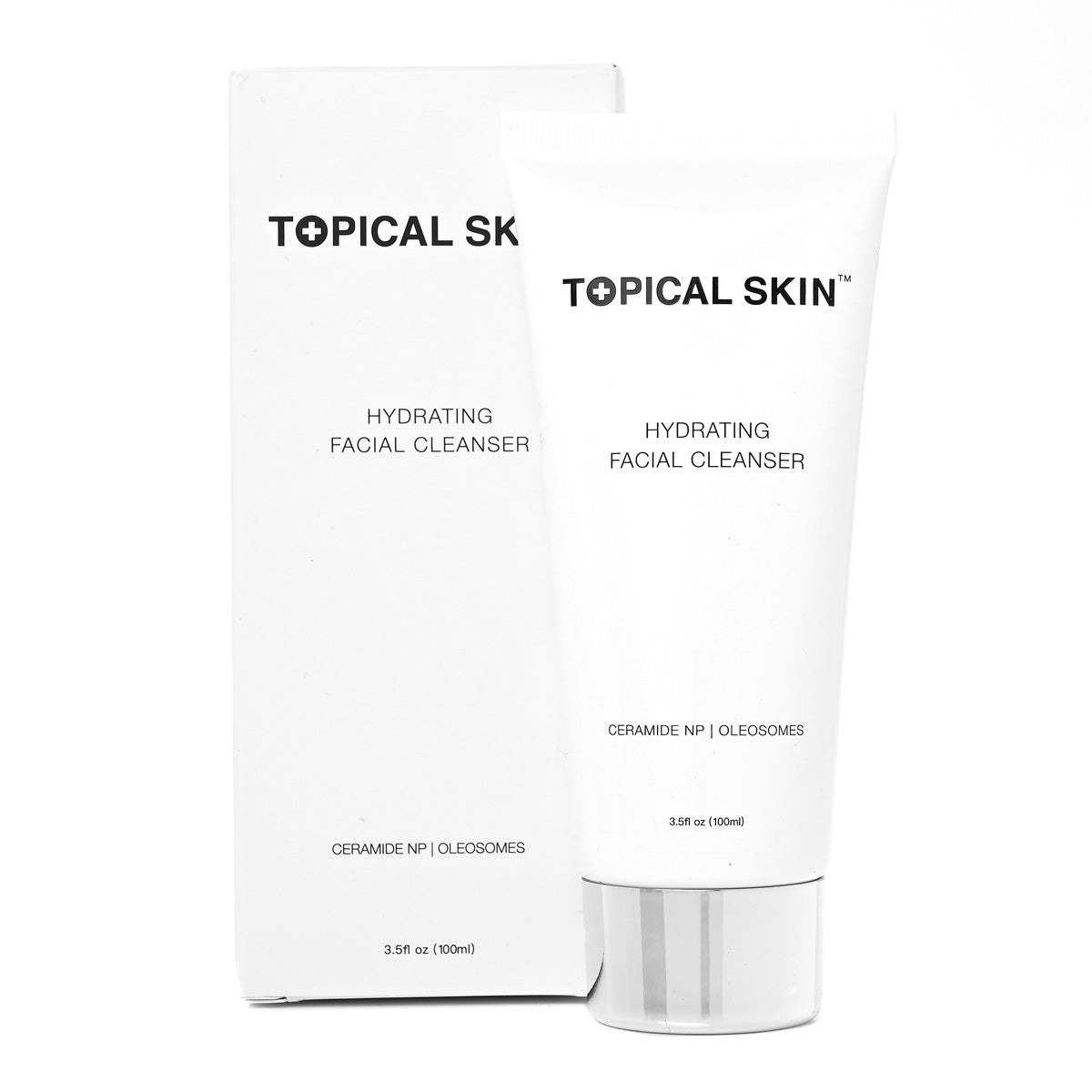 Topical Skin Hydrating Facial Cleanser With Oleosomes