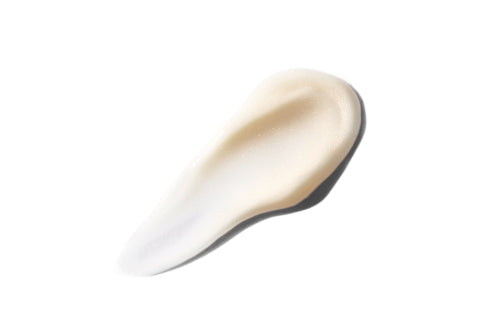 Beige cream swatch on a white background