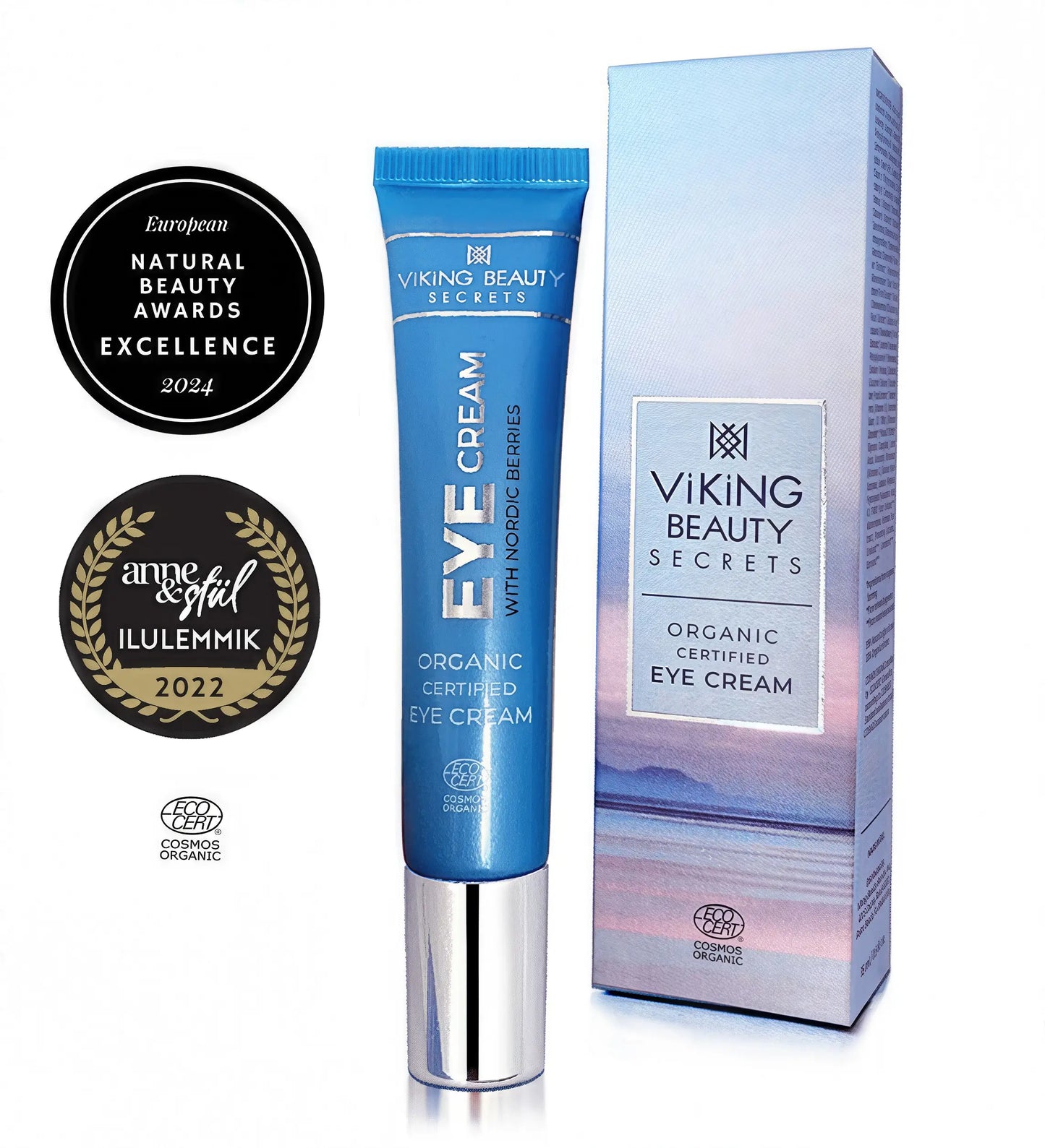 Certified Organic Eye Cream by Viking Beauty Secrets