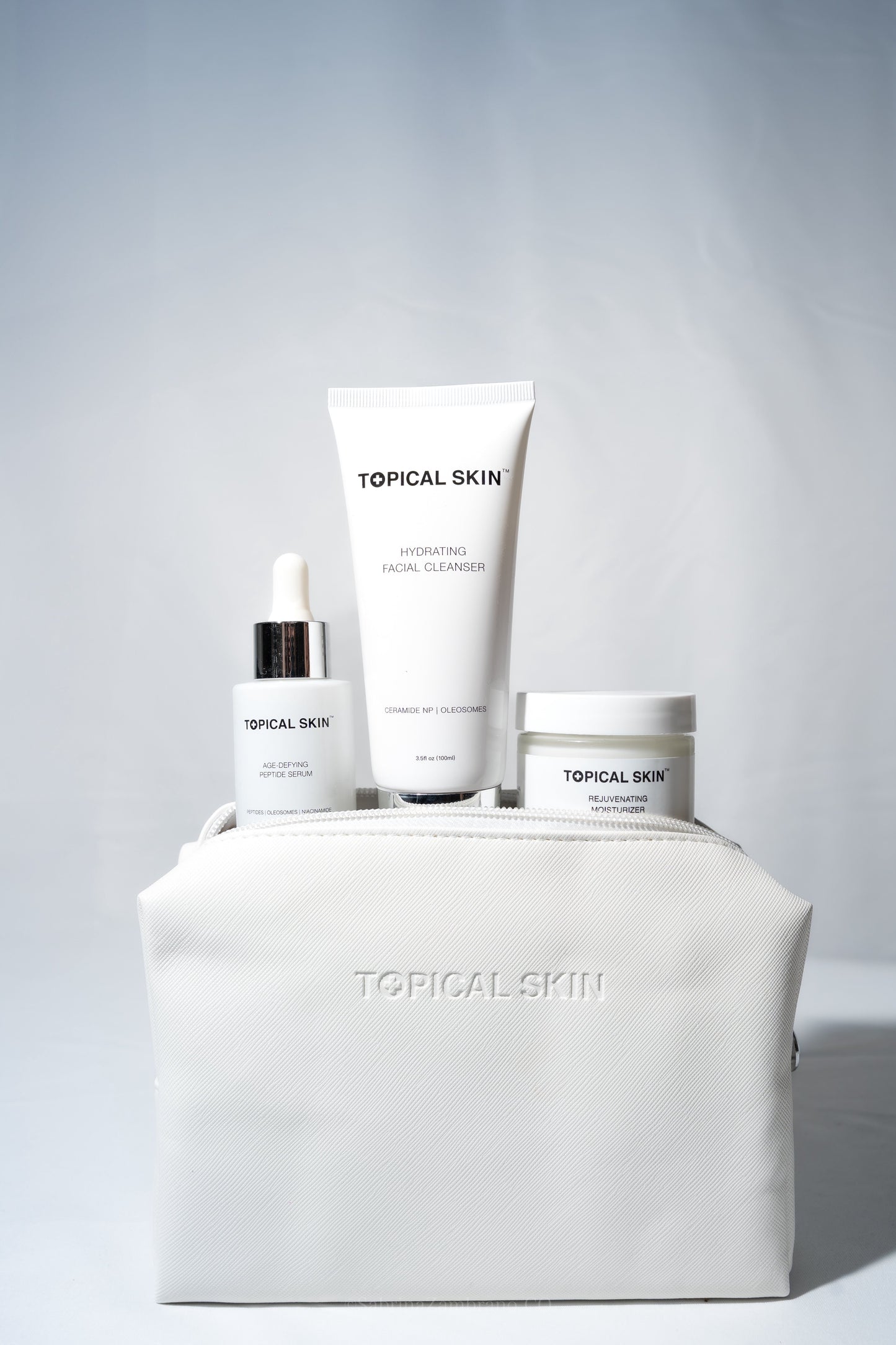 Topical Skin Hydrating Facial Cleanser With Oleosomes