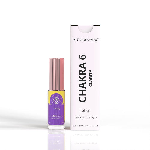 Chakra 6 Clarity Roll on Perfume Oil by Auratherapy