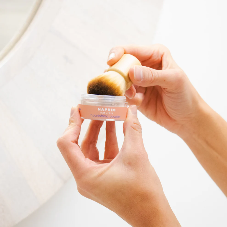 Nourishing Powder - Talc-Free Hypoallergenic Body & Face Powder for Sensitive Skin by NAPRIM Naturals