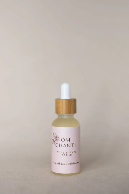 Om Chanti Time Travel Serum Bottle