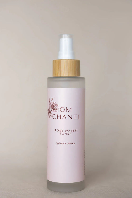 Om Chanti Rose Water Toner Bottle