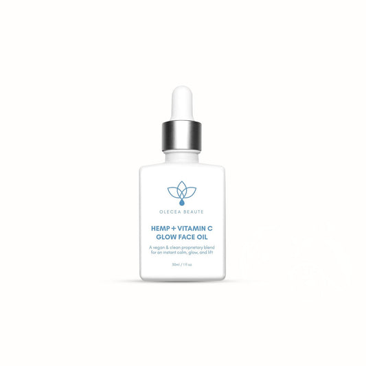 Hemp + Vitamin C Glow Face Oil 30ml/1 fl oz by Olecea ™