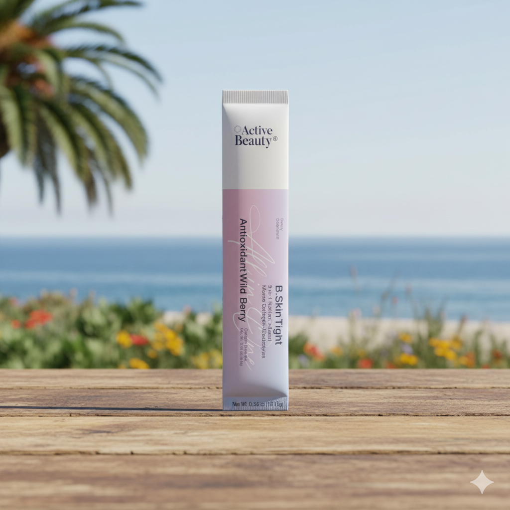 B. Skin Tight™ 9-in-1 Nutrient-Infused Marine Collagen + Electrolytes -  Antioxidant Wild Berry by Active Beauty